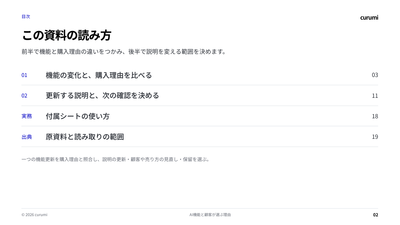 資料サンプル2ページ目