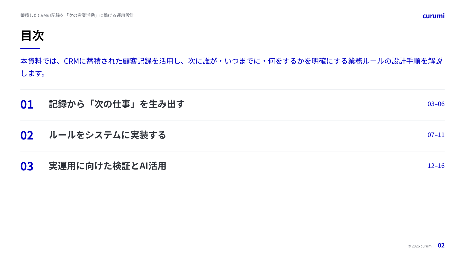 資料サンプル2ページ目